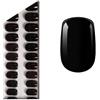 Miss Sophie Press On Nails Black Velvet Press On Nails Short Square Unghie finte 1 pz.