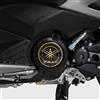 labelbike Adesivi 3D Moto Carter Compatibile con Yamaha | TMAX 500-530 2001-2016, Scooter Protezione in Resina, Antigraffio, Decorazione, Carbonio Oro, Made in Italy