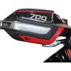labelbike - Adesivi 3D Moto Paramani Protezione e Decorazione in Resina con Licenza Ufficiale Moto Morini X-Cape 700 2025 - Colore Carbonio Rosso Grigio