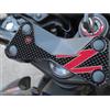 labelbike Adesivo 3D Moto Piastra Forcella Compatibile con Kawasaki
