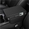 Saituo Home Bracciolo Auto Universale, Copri Bracciolo Autos con 2 Tasche per Porteoggetti, Contiene Memory Foam, Accessori Auto Interno Comodo, Accessori Autos Interno per SUV Truck e Maggior Parte (Nero)