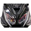 Resin Bike Adesivi Moto Compatibile con Kymco Ak 550 2017-2026. Protezioni Fari/Fanale Frontale da Urti e Graffi. Adesivi Resinati con Effetto 3D Made in Italy