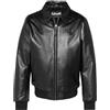 Schott NYC Lc5100rib2-black-l Giacca, Nero, L Uomo