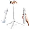 K&F CONCEPT 175cm Bastone Selfie Treppiede Smartphone Auto-Apertura | Telecomando Bluetooth & Slitta a Freddo, 360° Rotazione, per Viaggi, Vlogger, iPhone/Samsung - X96