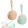 PandaEar Set di 4 Custodie per Succhietto | 2 Custodie da Viaggio in Silicone per Succhietto & 2 Contenitori Trasparenti per Capezzoli | Senza BPA | Accessori Universali