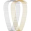 TOAOB THE ONE AND ONLY BABY TOAOB 8 Pezzi Catena per Collana Fai da Te Catenella Catene in Acciaio Inox Donna con Chiusure per Collane Bigiotteria Bracciali Creazione di Gioielli Oro e Argento