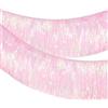 G2PLUS Guirlande di Frange Rosa,20x200cm Tende Metalliche Tinsel