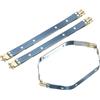 QUARKZMAN Telaio Flessibile Interno in Metallo, 3 Pz 9.06 x 0.55 Telaio Flessibile con Chiusura a Scatto, Accessori per Telaio Borsa per Borsa a Mano Borsellino Monete
