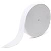 RUNFENG Cinghia in cotone 20 mm, 10 m, nastro a spina di pesce in twill, cinghia per cucire, rotolo di nastro, artigianato fai da te, lavori a maglia, accessori per artigianato, hobby creativi, cucito (bianco