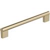 Amerock Versa BP55531BBZ - Maniglia per armadietto champagne dorato da centro a centro, 192 mm