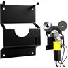 xyuayamz Supporto Smerigliatrice, Supporto per Smerigliatrice Angolare, Porta Attrezzi Da Parete per Riporre Smerigliatrici Angolari, Dischi Abrasivi e Dischi Da Taglio, Universale, Metallo, Nero