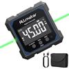 ALLmeter Inclinometro Digitale Ricaricabile con Laser e Magneti su 4 Lati | Misuratore Angolare Digitale con Display LCD, Campo di Misura 4×90°, Impermeabile IP54, per Lavori in Legno, Edilizia