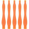 QUARKZMAN 5Pz Attrezzo Universale Pry Spudger Leva In Plastica Arancione | per Aprire Telefono, per Riparazione Schermo Cellulare Pc Tablet