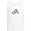 adidas Unisex - Bambini e Ragazzi Training Bib24 Youth Shirt, White, 15-16 Years
