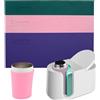 MZSX 3pcs Sublimation Tumblers Wraps, tre spessori, compatibile con la macchina di stampa a sublimazione ad alta temperatura, Sublimation Tumblers Wrap per Cricut Mug Press