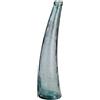 GILDE Corno 39197 - Vaso in vetro riciclato, made in Europe, altezza 80 cm, diametro 20 cm, colore: Petrolio