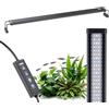 Hydor AQ-LUX FRESH 900 Lampada LED per Acquario d'Acqua Dolce 42 W (3600 lm) Spettro professionale, Dimmer e Timer Programmabile, Staffe Regolabili, Alimentatore Incl, IP67, 90 x 8 x h 9,5 cm
