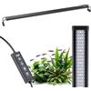 Hydor AQ-LUX FRESH 1100 Lampada LED per Acquario d'Acqua Dolce 55 W (4700 lm) Spettro professionale, Dimmer e Timer Programmabile, Staffe Regolabili, Alimentatore Incl, IP67, 110 x 8 x h 9,5 cm