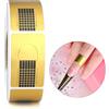 G2PLUS Cartine Per Unghie 500PCS Rotolo Cartine,Cartine Gel Unghie,Cartine Per Ricostruzione Unghie,Cartine Unghie Per Ricostruzione Allungamento Unghie,Cartine Oro Nail Art