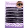 WENDY LASHES Ciglia Finte C3 con Ciglia Inferiori - Ciuffetti 10-16mm Curl 3D, Kit Extension Ciglia Naturale per Principianti, Effetto Wispy Morbido per Tutte le Occasioni(C3-3D)