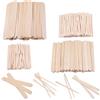 Cerioll Bastoncini Legno Per Ceretta,Bastoncini Di Cera,Bastoncini Legno Ceretta,Spatole In Legno Per Ceretta,Stick Di Cera Per Sopracciglia Naturale,Spatola Ceretta Bastoncini,Ceretta Spatola, 300pc,4 Stili