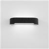 Luce Ambiente Design NIKE lampada a parete, LED, LED-NIKE-AP-NER, NIKE [Lampade per Interni > Lampade a Parete]