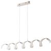 Luce Ambiente Design HELIX lampada a sospensione 6 luci, LED, LED-HELIX-S6 BCO, HELIX [Lampade per Interni > Lampade a Sospensione]