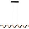 Luce Ambiente Design HELIX lampada a sospensione 6 luci, LED, LED-HELIX-S6C NER, HELIX [Lampade per Interni > Lampade a Sospensione]