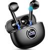 Drsaec Cuffie Bluetooth 5.4, 2026 Nuovo Auricolari Bluetooth 6D Stereo Cuffie Wireless In Ear con 4 ENC Mic, 30Ore Cuffie Senza Fili Cancellazione Rumore Cuffiette Sport Earbuds IP7 Impermeabili Headphones