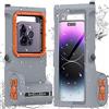 AICase Custodia impermeabile universale, guscio fotografico per iPhone 14 Pro Max/13 Pro Max/12 Pro Max/11/XS/XR/X/8/7/6S, custodia protettiva subacquea 15m per Samsung S23 Ultra/S22 Ultra fino a 6,9