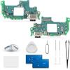 Extkry Connettore di Ricarica per Samsung Galaxy A55 5G Kit Riparazione | Porta di ricarica flat ricarica porta caricabatterie charging port microfono con kit di riparazione.