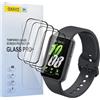 GXAYZ [4 pezzi] Pellicola protettiva compatibile con Samsung Galaxy Fit3, antigraffio HD TPU Soft Film, 3D Curved Full Cover Protective, senza bolle, anti-impronte