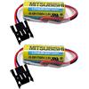 WXKJSHOP - Batteria di ricambio compatibile con 2 A6BAT ER17330V PLC 3,6V 1700mAh
