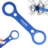 KEWAYO BB-Chiave per cuscinetti a pedale, strumento Centerlock per bicicletta, chiave per cuscinetto interno della bicicletta, estrattore per meccanismo centrale, per riparazioni di biciclette (Blu-A)