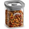 Kilner Fresh Storage - Barattolo ermetico in vetro per spezie, 160 ml, durevole, con coperchio ermetico, senza BPA, per erbe aromatiche, spezie, dispensa, credenza, cucina, organizzazione