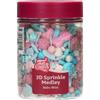 FunCakes 3D Sprinkle Medley Baby Bliss: Decorazioni di Zucchero, Sapore Delizioso, Ottime per Decorare Torte, Cupcake e Biscotti, Sprinkle Mix, 70g