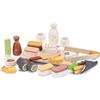 Woet® - Cibo Giocattolo Sushi in Legno per Bambini - Set di Alimenti Giocattolo 30 Pezzi - Giocattolo da Cucina per Gioco di Imitazione - A Partire da 3 Anni - Regalo per Bambini e Bambine