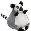 Wild Republic Flipkins Ring Tailed Lemur, Peluche, 12 cm, Plush Toy, Fill is Spun Recycled Water Bottles