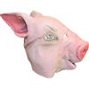 Bristol Novelty BM231 Maschera da maiale, rosa, taglia unica Halloween