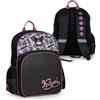 Blue Sky Studios Kuromi - Zaino ufficiale Sanrio Hello Kitty and Friends, grazioso zaino per bambini e ragazzi, borsa per forniture scolastiche elementari e secondarie Kawaii con due scomparti con cerniera
