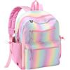 Chase Chic Zaino Bambina Bambino 5-9 Anni, 12.5/14.9 Zainetto Bambini Ragazzi Ragazze Zaino Asilo Elementare per Scolastica Trekking Gita, Scintille