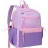 Chase Chic Zaino Bambina Bambino 5-9 Anni, 12.5/14.9 Zainetto Bambini Ragazzi Ragazze Zaino Asilo Elementare per Scolastica Trekking Gita, Lilla Chiaro con Lilla