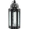 Vela Lanterns Lanterne in stile marocchino, metallo, Transparent, medium