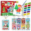 ZMLM Libri da Colorare gadget compleanno bambini, mini libri da colorare Carta per Pittura ad acqua per di 4-8anni Bambini Regalo Gadget Regalini fine Festa Compleanno (24 Natale)