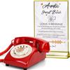 FiayaCom Libro Audio degli Ospiti per Matrimonio, Telefono con 32GB di Memoria per Messaggi Audio Personalizzati, Volume Regolabile, con Funzione di Riproduzione dei Messaggi, Adatto a Tutti i Tipi di