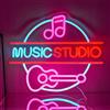 LMSIGNLY Segno luminoso dimmerabile della birra del neon della birra per (Music Pink)
