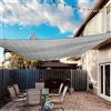 Dripex Tenda da Sole per Esterno, 5X7M Vela Ombreggiante, Tenda a Vela Rettangolare Protezione Anti Raggi UV e Impermeabile, Telo Parasole per Giardino, Terrazzo, Patio, Cortile e Prato (Grigio)