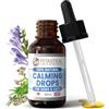 Petastical Valeriana calmante per cani, gatti, gocce calmanti per l'ansia, da solo a casa, abbaiare, rumori forti, fuochi d'artificio e cucce (30 ml)