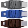 Slowton Male Dog Diapers Wraps, Pannolini lavabili fasce per la pancia con cuscinetti aggiuntivi, Pannolini altamente assorbenti con chiusura flessibile, confezione da 5