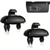 HOTMNTY Clip per Visiera Auto, Clip per Parasole, Gancio Parasole per Auto, Supporti per Parasole, Gancio di Fissaggio per Parasole per Auto, Parasole Sostituzione per A1,A3,A4,A5,S3,S4,S5,Q3,Q5,TT